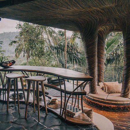 Hideout Eco Bamboo House Bali Villa Selat Екстериор снимка