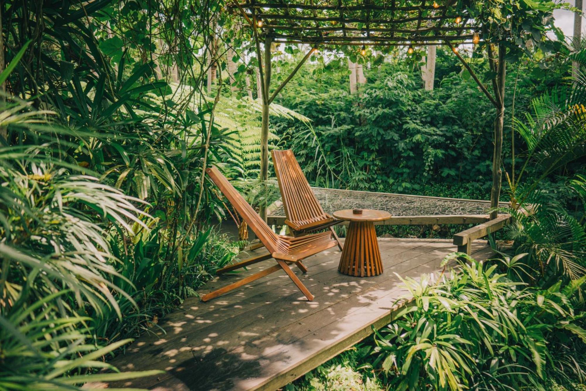 Hideout Eco Bamboo House Bali Villa Selat Стая снимка