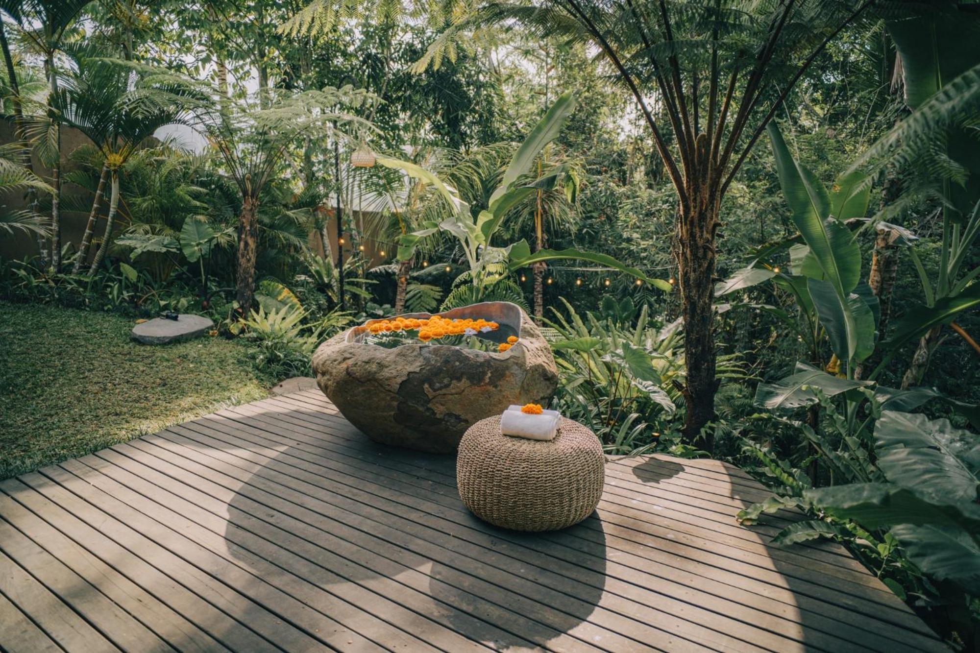 Hideout Eco Bamboo House Bali Villa Selat Стая снимка